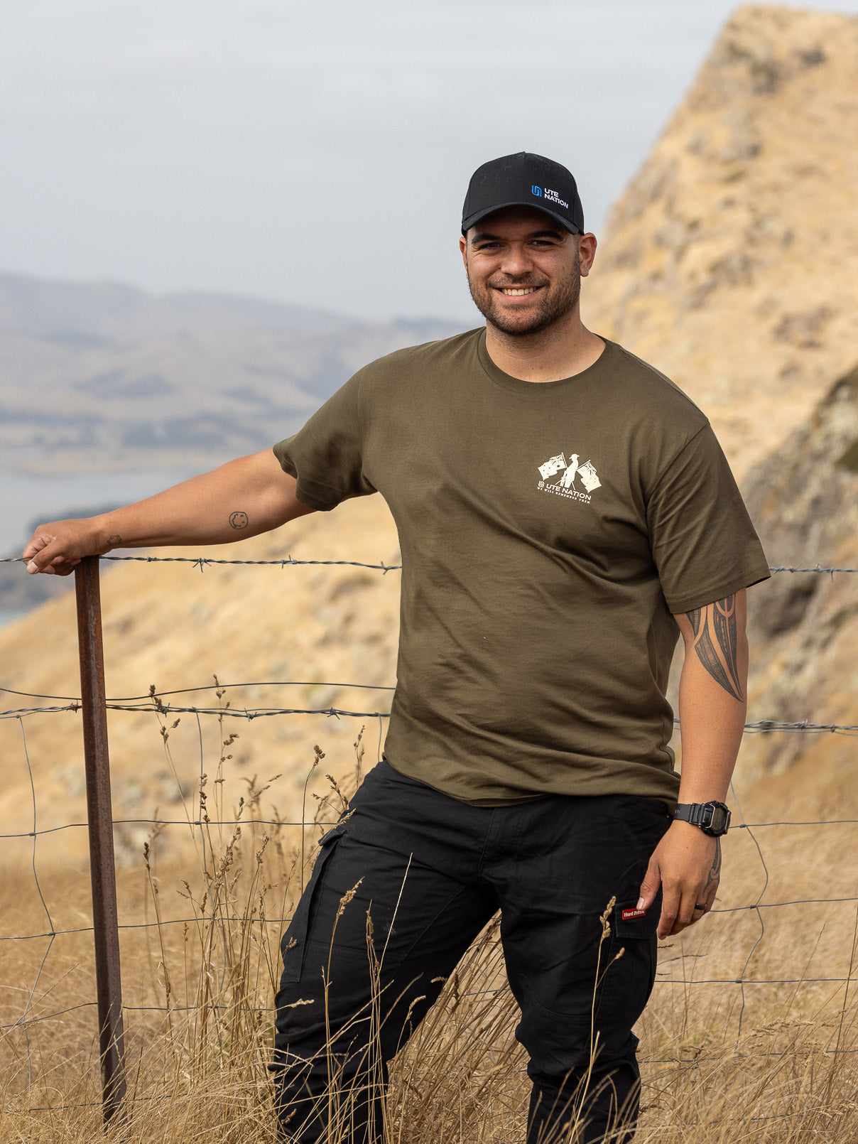 Ute Nation ANZAC T-shirt | Khaki