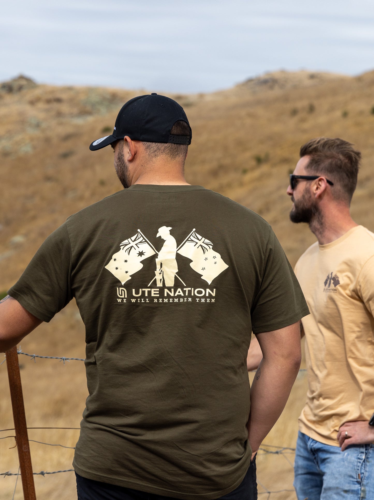 Ute Nation ANZAC T-shirt | Khaki